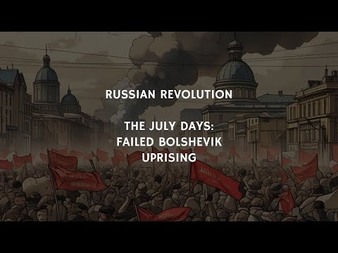 19/40 Russian Revolution | The July Days: Failed Bolshevik Uprising | World History