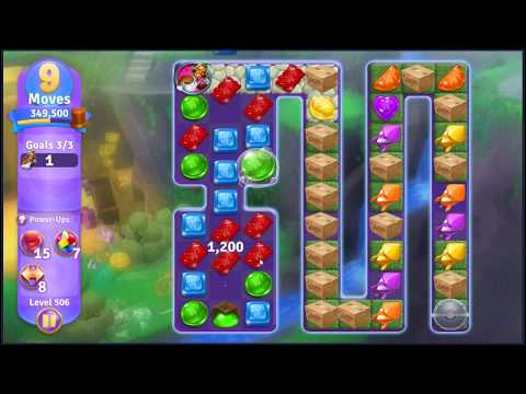 Wonka's World of Candy Level 506 - NO BOOSTERS + FULL STORY 🍫 | SKILLGAMING ✔️