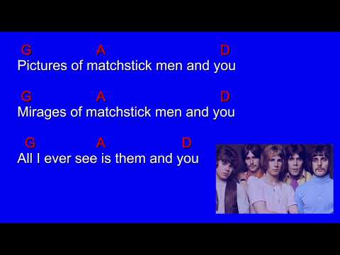 Status Quo -  Pictures of Matchstick Men ( Guitar Chords and Lyrics )