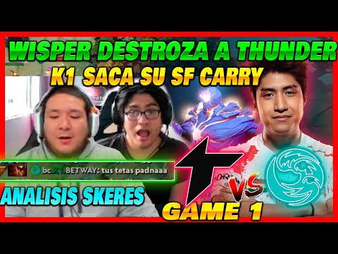 BEASTCOAST vs THUNDER AWAKEN (GAME1/bo2) - Skeres Analizan | The International  2022 DOTA 2