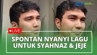 Diminta Wartawan, Aldi Taher Spontan Buat Lagu untuk Syahnaz Sadiqah dan Jeje yang Lagi Viral