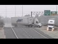 HD Tractor-trailer wreck and Texas icy slides caught ...