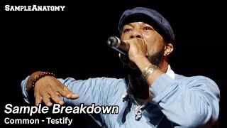 Sample Breakdown: Common - Testify