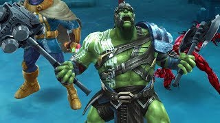 Thor Ragnarok - HULK Tier 2 FULL POWERS UNLEASHED | Marvel: Future Fight