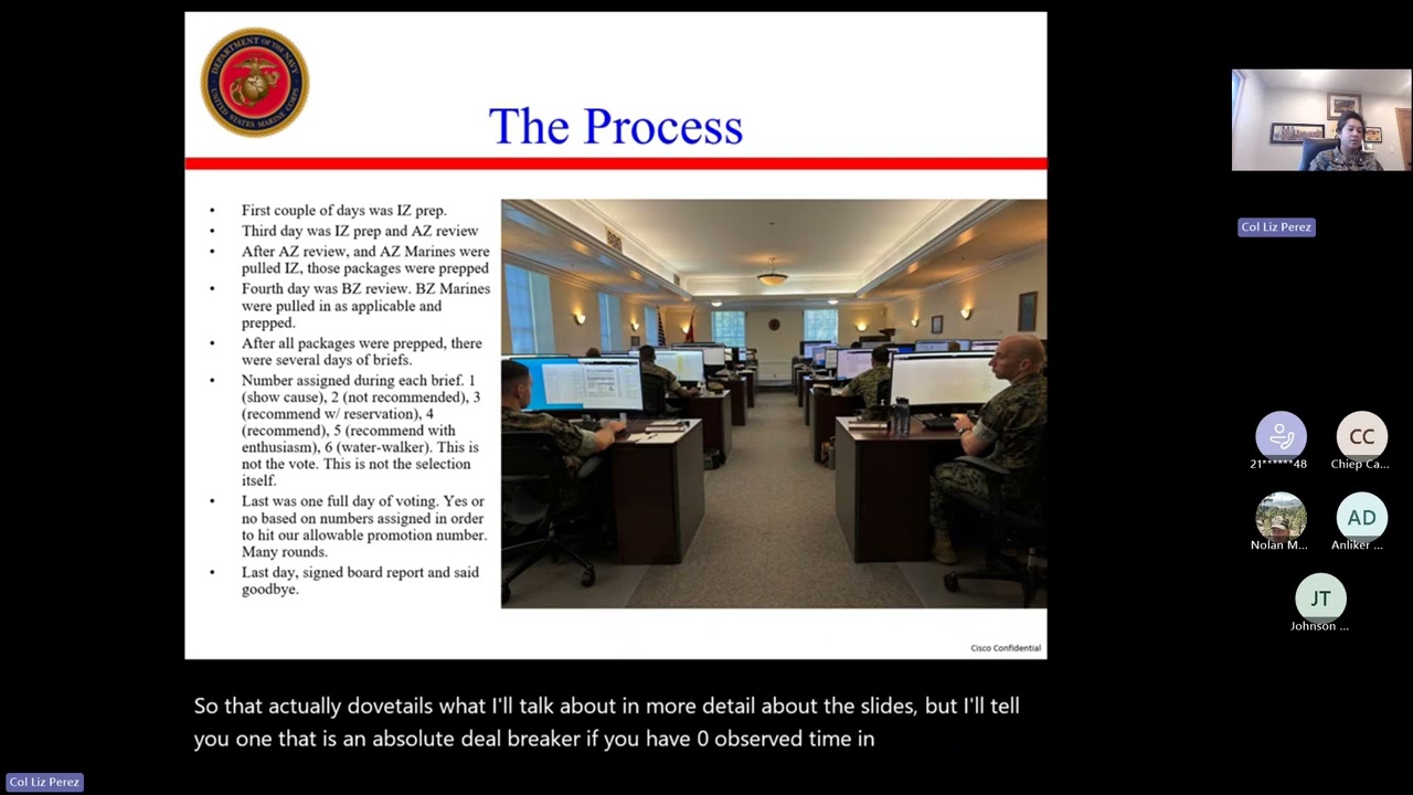 Officer Promotion Selection Boards