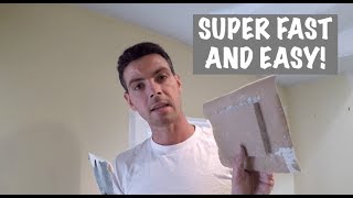 How to repair a hole in drywall (california patch)