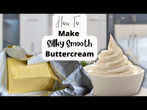 HOW TO MAKE A SILKY AND SMOOTH BUTTERCREAM FROSTING//3 SIMPLE INGREDIENTS//STEP BY STEP INSTRUCTIONS