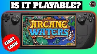 Arcane Waters on the Steam Deck - Is it Playable - A Pirate MMO