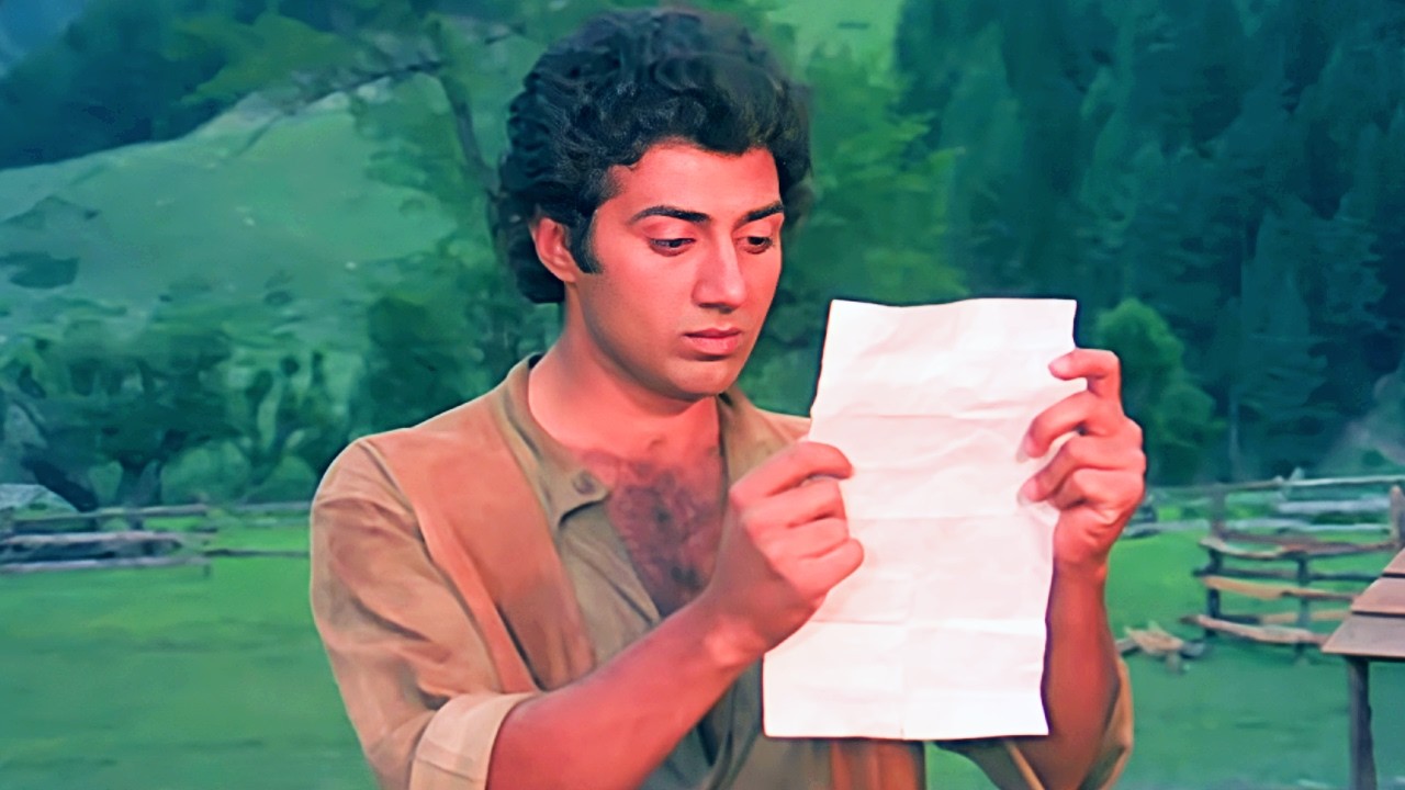 Ek Chitthi Ne Ujadi Sunny Ki Zindagi! 💔 | Sunny Deol, Amrita Singh | Betaab Climax Scene