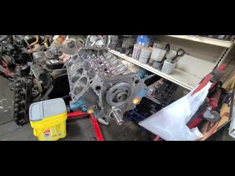 360 Mopar timing set installation and checking the harmonic balancer