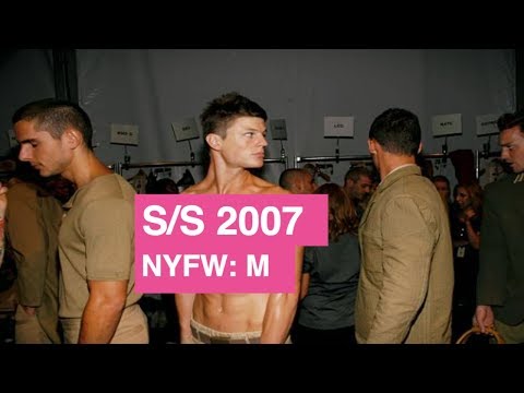 John Bartlett Spring / Summer 2007 Interview + Men's Runway Show  | Global Fashion News