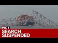 Baltimore bridge collapse: Search suspended | FOX 5 News