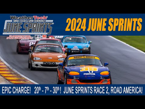 Zero to Hero to Zero - Moving up from 29th to 7th at 2024 June Sprints Feature Race in Spec Miata