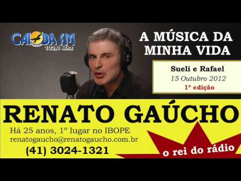 RENATO GAÚCHO A MÚSICA DA MINHA VIDA 1ª EDIÇÃO 15 OUT 2012