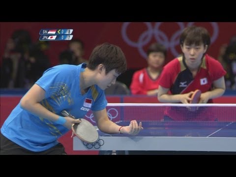 Feng Tianwei Wins Table Tennis Bronze - London 2012 Olympics