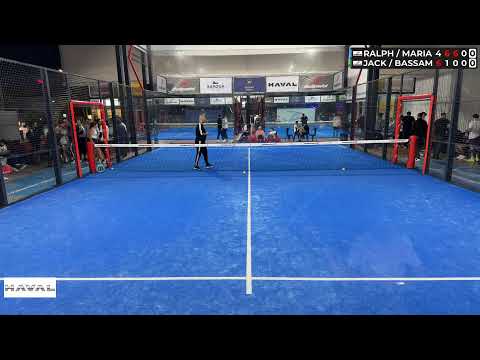 The Padel Club Tournament 🎾———Final Category C Men 🔥.Bassam Moussa - Jack / Maria - Ralph
