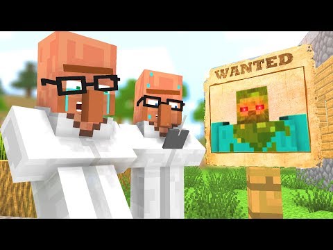 Zombie vs Villager Life 4 - Craftronix Minecraft Animation