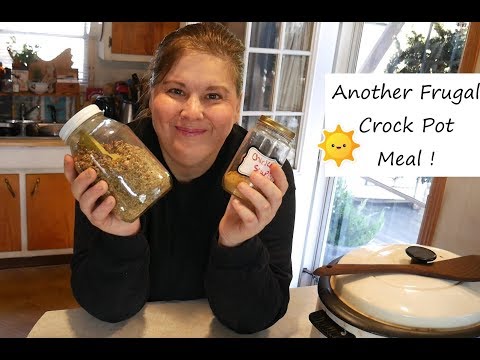 Crock Pot Wed Another Frugal Meal Pantry Edition