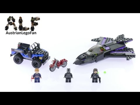 Vidéo LEGO Marvel 76047 : La poursuite de la Panthère noire