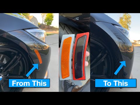 BMW Side Reflectors/Markers Install: F30, F32
