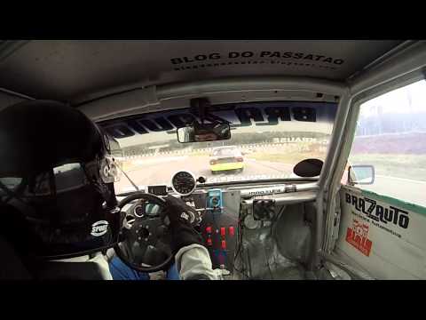 Acidente na Largada da Copa Classic em Santa Cruz 2014 - Onboard Passat Canhão