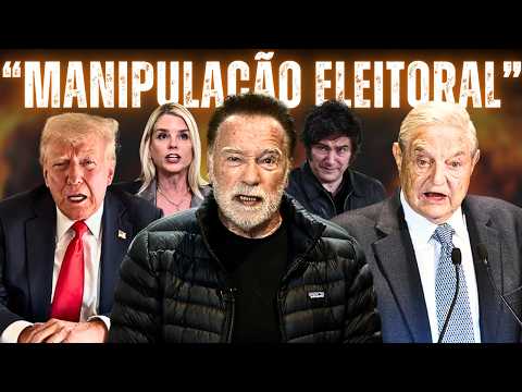 BOMBA - Arnold Schwarzenegger denuncia ESQUEMA SUJO da ESQUERDA americana! SOROS em DESESPERO!