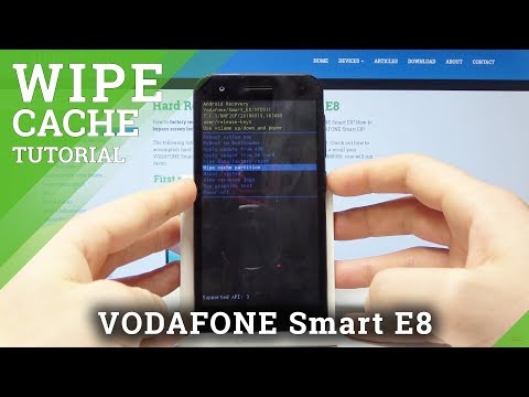 How to Wipe Cache Partition in VODAFONE Smart E8 - Remove Temporary Cache Files
