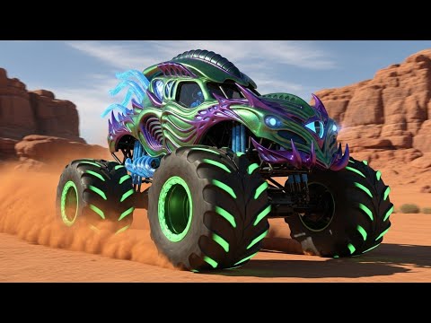 Funny Monster Trucks 🚛😂 | Silly Big Wheels Fun for Kids