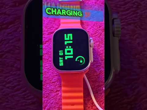 T900 Ultra / T800 Ultra Smartwatch Charging💯#shorts#smartwatch#charging#100#t900ultra#t800ultra#シ
