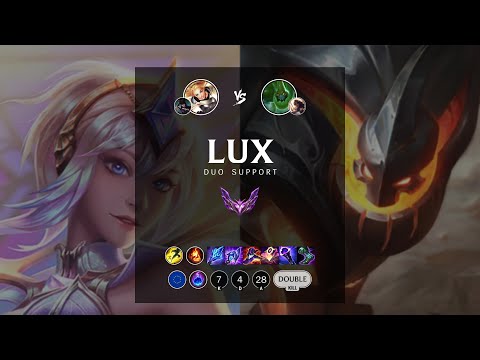 Lux Support vs Zac - EUW Master Patch 12.18