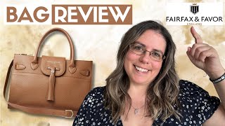 Fairfax and Favor | 3 Month Bag Review | Pros & Cons Handbag Review 2024 | Windsor Luxury Work Bag