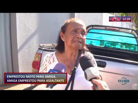 ROTA DO DIA 08 10  Senhora empresta moto para amiga, que empresta para assaltante
