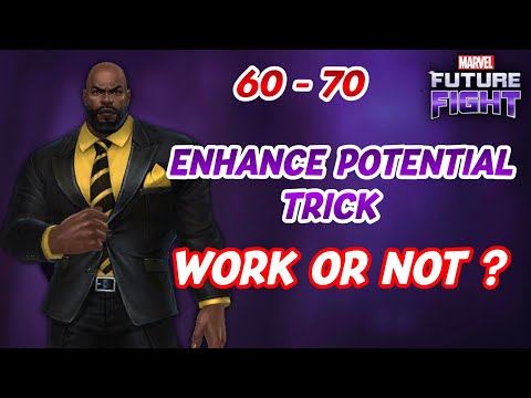 Enhance Potential Trick Work Or Not ? | Marvel Future Fight - MFF HINDI INDIA