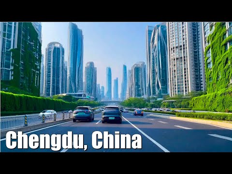 Driving Tour in Chengdu, China: From South to North, the Most Prosperous Metropolis in Western China