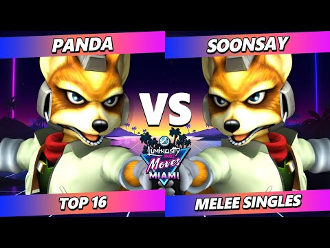 LMM Miami 2024 - Panda (Fox) Vs. Soonsay (Fox) Smash Melee - SSBM
