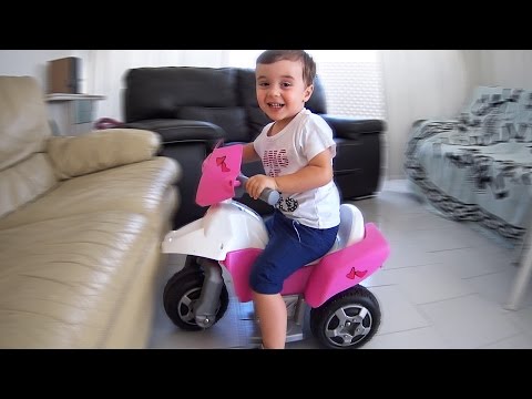 Moto Elétrica Infantil de Brinquedo Video