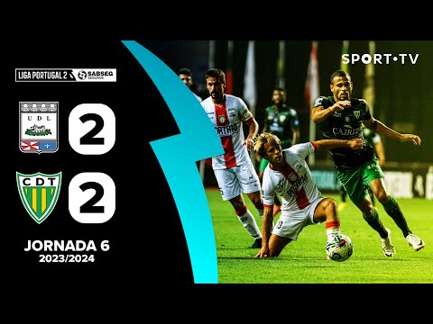 Resumo: U. Leiria 2-2 Tondela - Liga Portugal SABSEG | SPORT TV