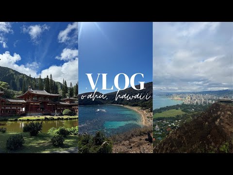 hawai'i vlog: 5 days on o'ahu | hiking, beaches, delicious food, coffee, utv tour, and snorkeling!
