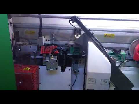 WoodTec Compact - автоматический кромкооблицовочный станок woo126, видео 9