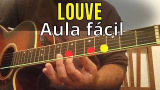 Como tocar solinho no violão  - LOUVE - Lukas Agustinho 