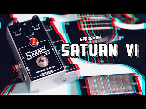 Spaceman Effects Saturn VI demo | More than just a harmonic boost pedal for guitar?