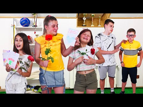 ¡El admirador secreto envía cartas de amor! ¡Eva y sus amigas le dieron una lección al mujeriego!