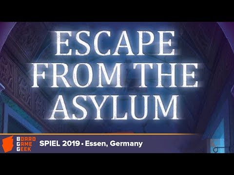 Escape From the Asylum - game overview at SPIEL 2019