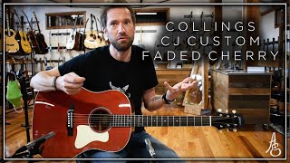 Video thumbnail for Collings CJ Custom in Faded Cherry by Artisan Guitars