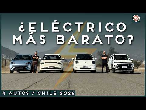 Los autos ELÉCTRICOS MÁS BARATOS del mercado Chileno 🚗💨