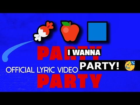 Candy Apple Blue - I Wanna Party 🎉 ft. Nick Bramlett (Matt Pop Radio Edit) [Official Lyric Video]