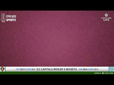 USYPL-U15 - D.C Capitals Vs Vinjam Super Kings
