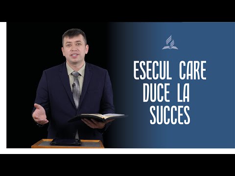 Și eșecul poate duce la succes. Predica pastorului Popov Victor
