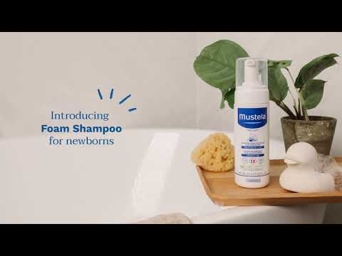 Mustela, Foam Shampoo for Newborns, For Cradle Cap, 5.07 fl oz (150 ml)
