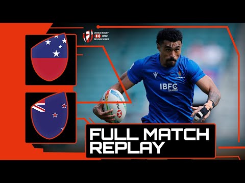 Bronze Final settled in FINAL minute! 🥉 | Samoa v New Zealand | HSBC London Sevens Rugby